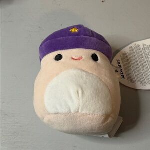 Squishmallows Purple and Cream Stuffed Animal
